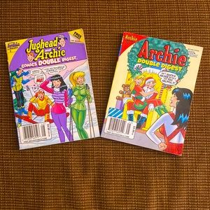 Archie comic books which are based off the popular show called Riverdale.
